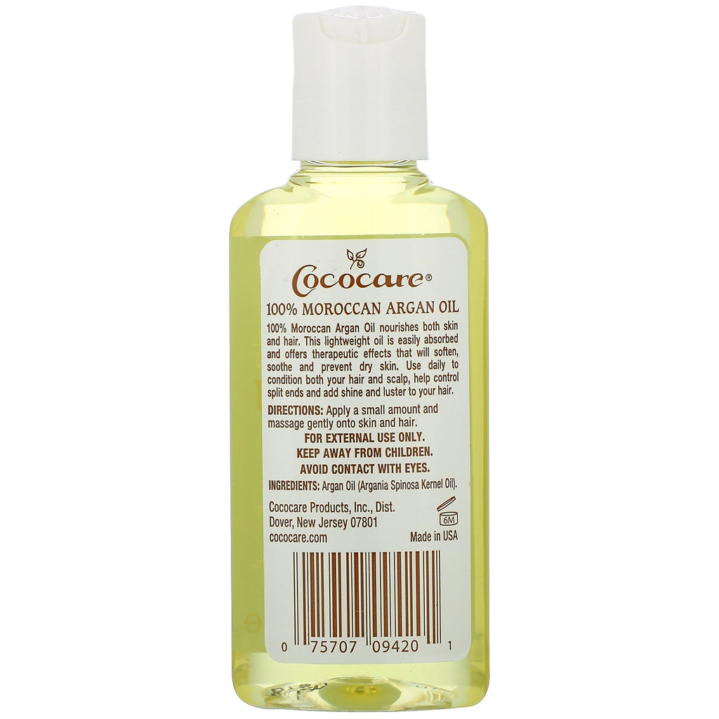 Cococare, 100 % naturlig marokkansk arganolie, 2 fl oz (60 ml)