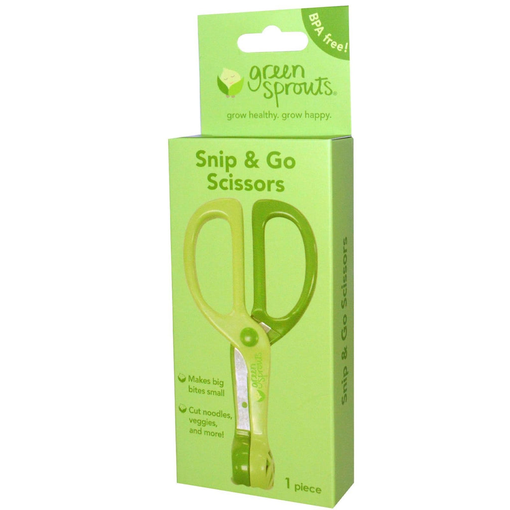 jeg spiller Inc., Green Sprouts, Snip &amp; Go Scissors, 1 stk