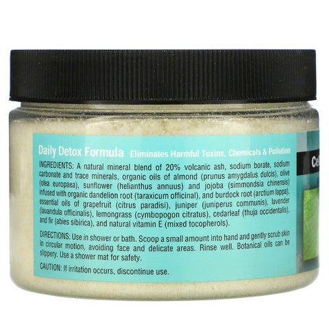 Abra Therapeutics, Cellular Detox Body Scrub, Grapefrugt og Enebær, 12 oz (340 g)