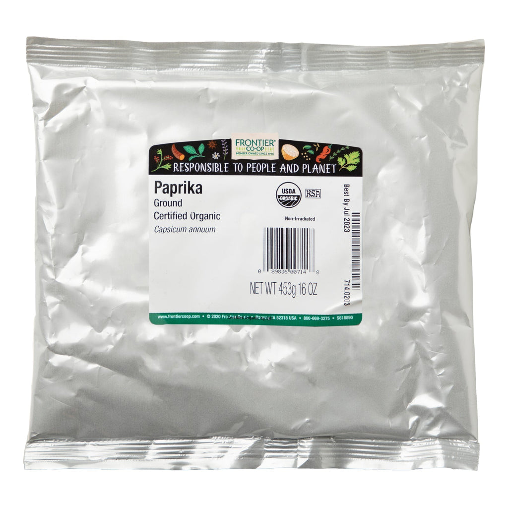 Frontier Natural Products,  Ground Paprika, 16 oz (453 g)