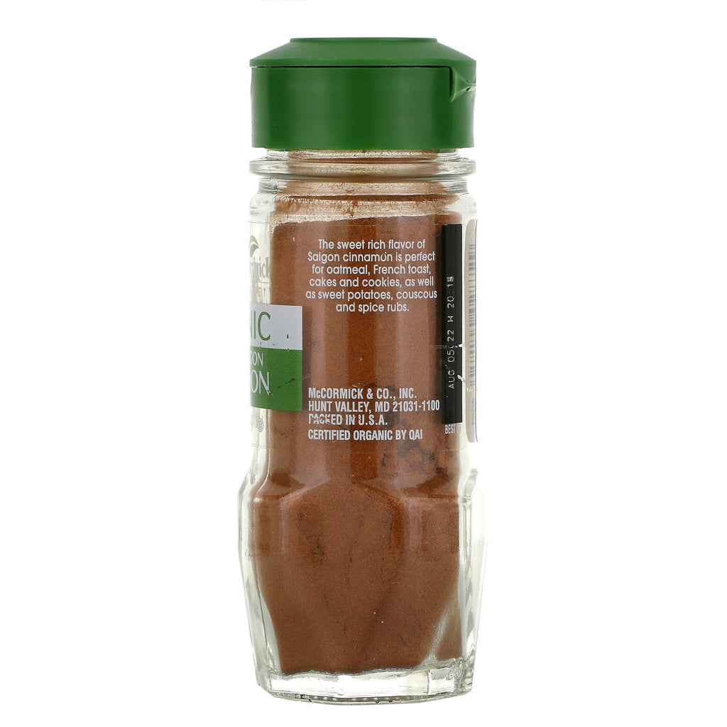 McCormick Gourmet, Canela Saigón molida, 35 g (1,25 oz)