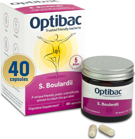 Optibac Probiotics S. Boulardii 40 capsule