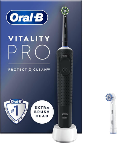 Braun Toothbrush | Vitality Pro | Black | 3 Modes