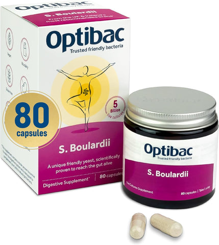 Optibac Probiotics S. Boulardii 80 capsule