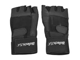 BioTechUSA Accessories, Houston Gloves, Black - Large