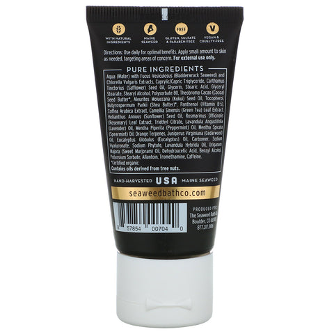 The Seaweed Bath Co., Crema corporal desintoxicante reafirmante Awaken, romero y menta, 44 ml (1,5 oz. líq.)