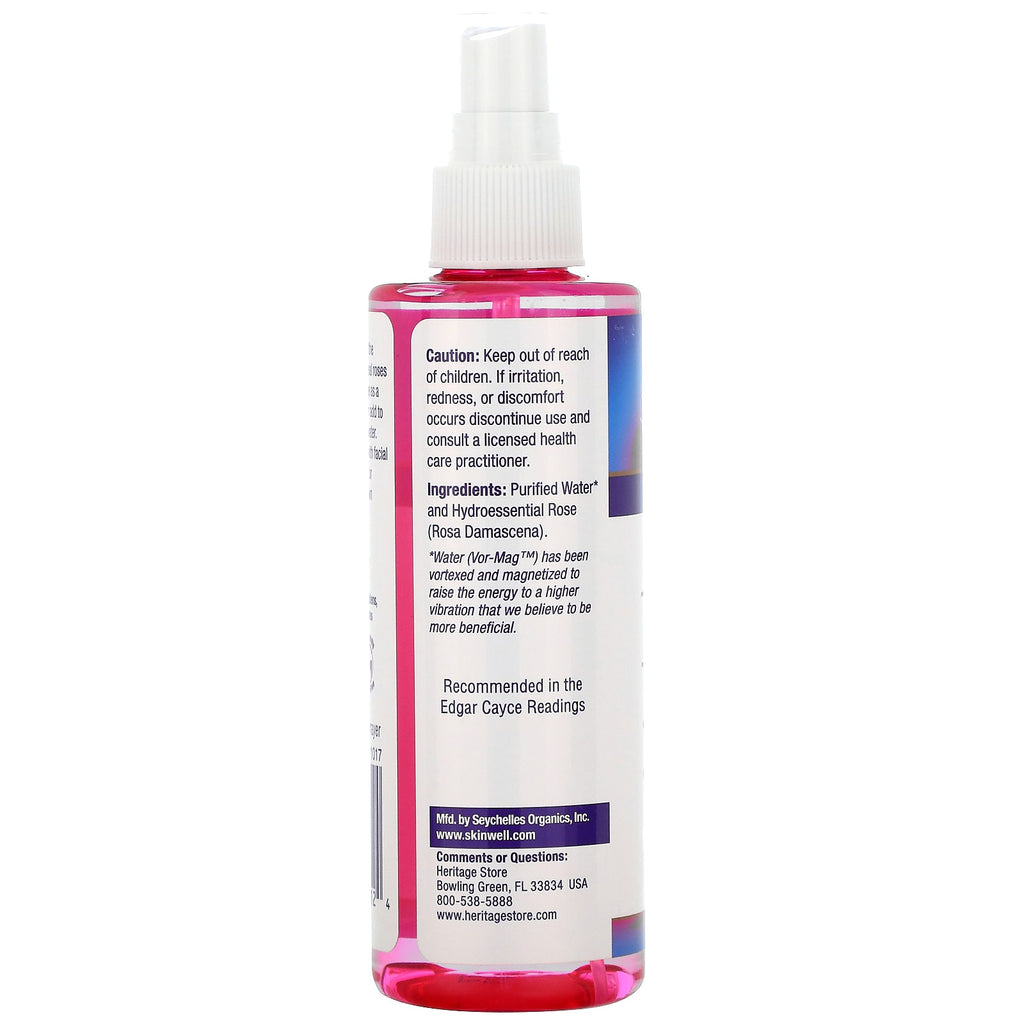 Heritage Store, Rosewater, Atomizer Mist Sprayer, Rosenblade, 8 fl oz (237 ml)