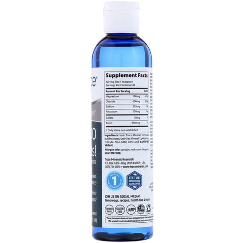 Trace Minerals Research, TM Sport, 40.000 Volt!, Elektrolytkoncentrat, 8 fl oz (237 ml)