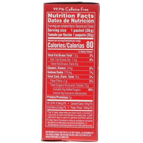 Nestle Hot Cocoa Mix, Mini Marshmallows, Rich Milk Chocolate Flavor, 6 Envelopes, 0.71 oz (20.2 g) Each