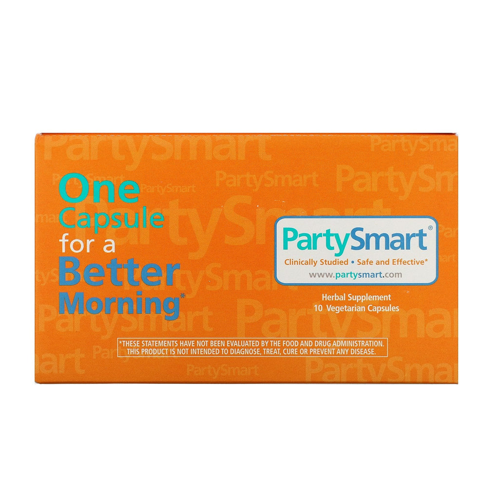 Himalaya, PartySmart, 10 Packets, 1 Vegetarian Capsule Each