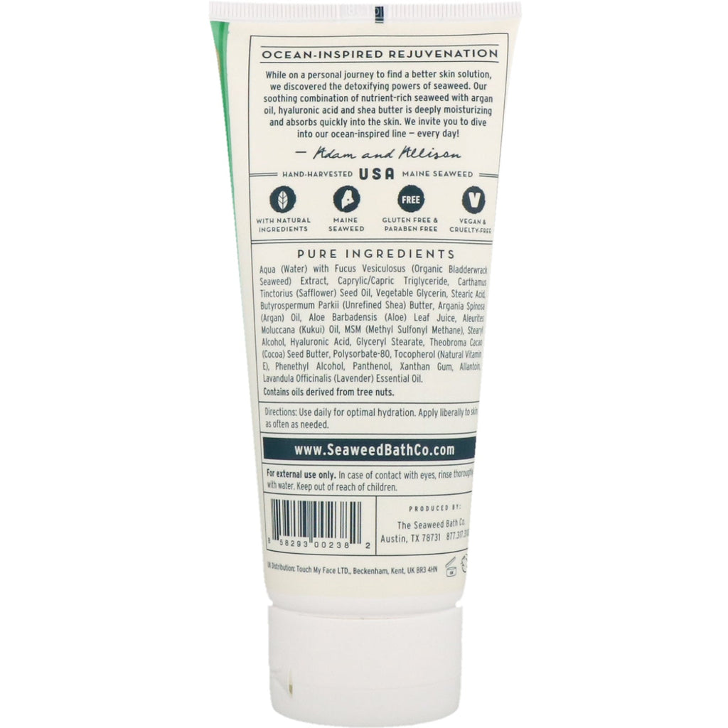 The Seaweed Bath Co., Hydrating Soothing Body Cream, Lavendel, 6 fl oz (177 ml)