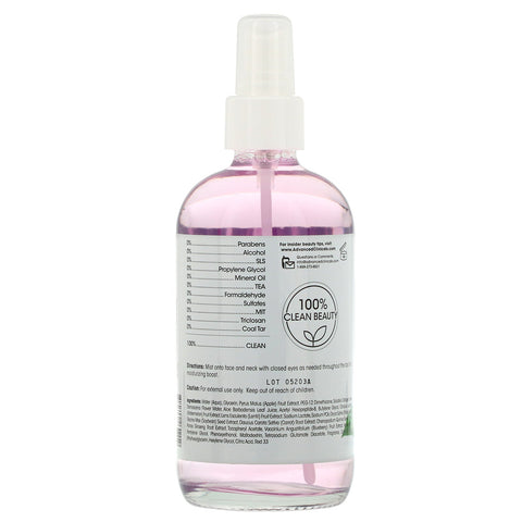 Avancerede klinikker, kollagen + rosenvand, pumpe + glød facial mist, 8 fl oz (237 ml)