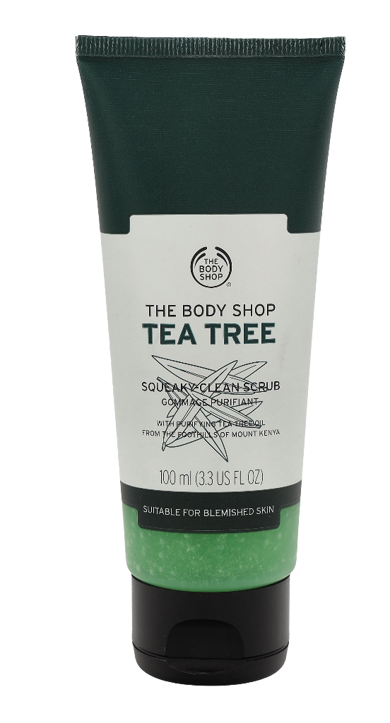The Body Shop Exfoliante Squeaky Clean Tea Tree 100 ml