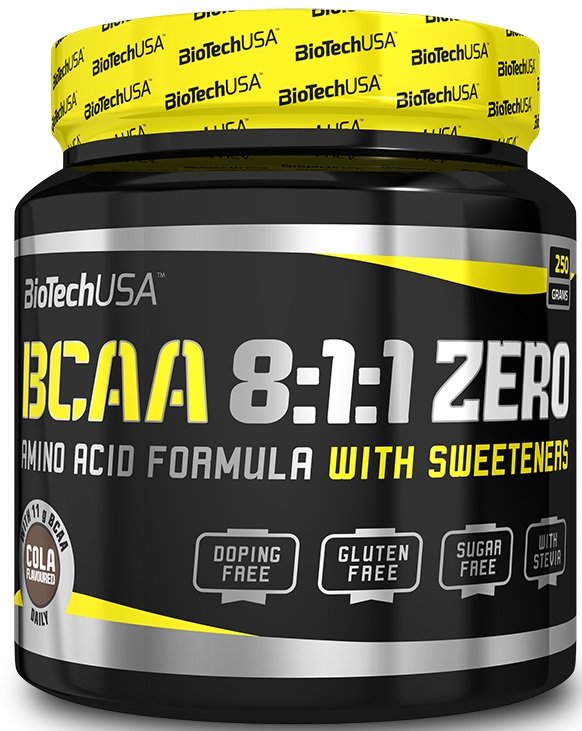 BioTechUSA, BCAA 8:1:1 Zero, Peach Icea Tea - 250g
