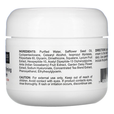 Life Extension, Cosmesis Skin Care, crema tensora y reafirmante para el cuello, 2 oz. (56 gramos)