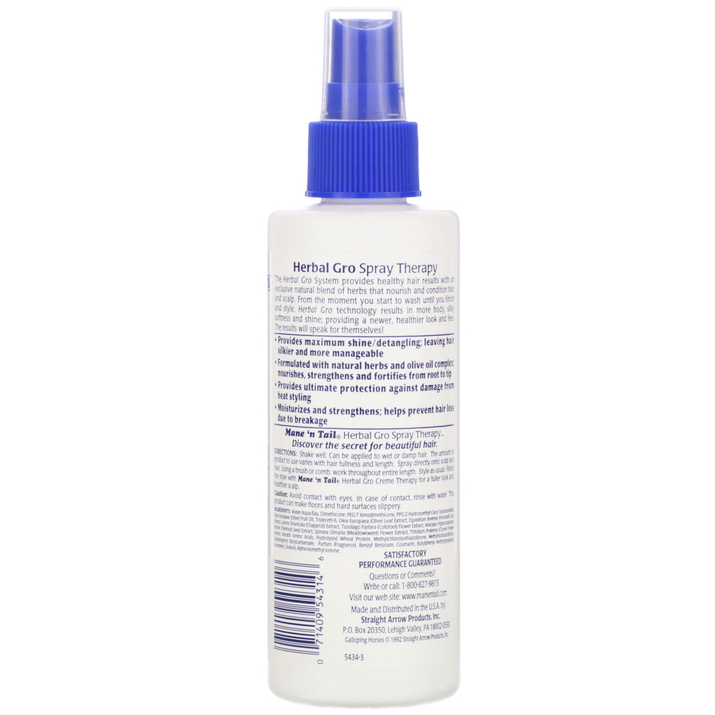 Mane 'n Tail, Terapia en aerosol Herbal Gro, 6 fl oz (178 ml)