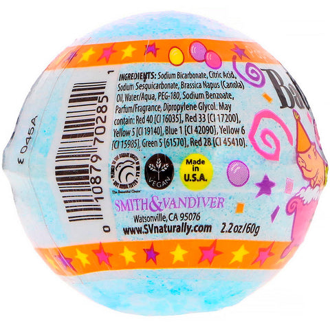 Smith & Vandiver, Bath Party Fizzie Fun, 2,2 oz (60 g)