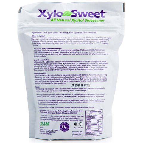 Xlear, XyloSweet, All Natural Xylitol Sweetener, 1 lb (454 g)