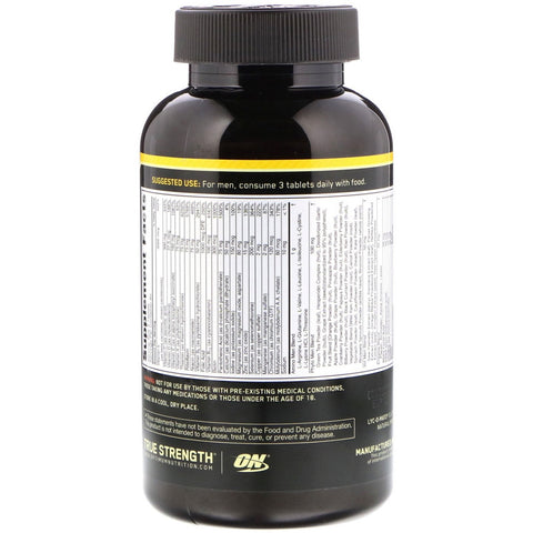 Optimum Nutrition, Opti-Men, 240 tabletas