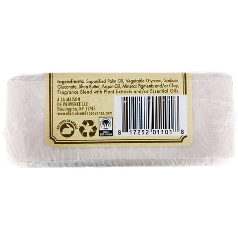 A La Maison de Provence, Hand & Body Bar Soap, Coconut Cream, 8.8 oz (250 g)