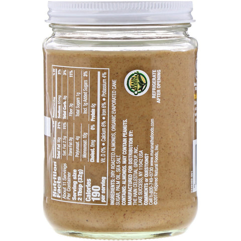 MaraNatha, Almond Butter, Crunchy, 12 oz (340 g)