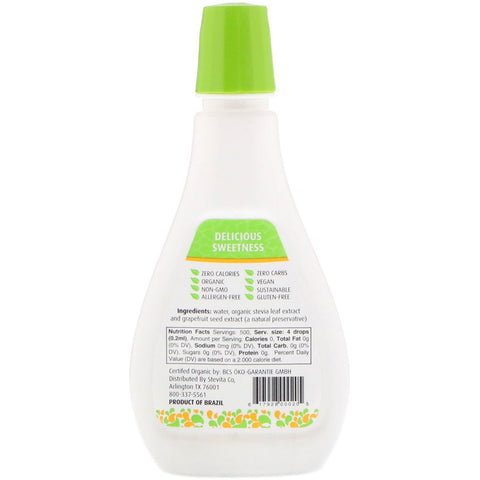 Stevita, flydende Stevia, 3,3 fl oz (100 ml)