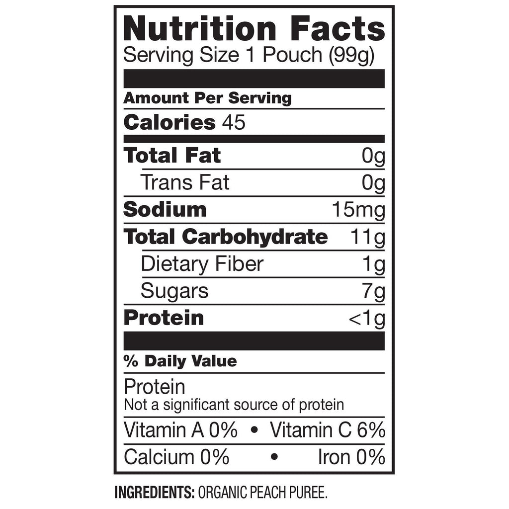 Plum s,  Baby Food, Stage 1, Just Peaches, 3.5 oz (99 g)