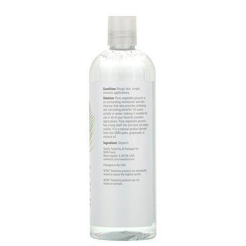 Nu fødevarer, løsninger, vegetabilsk glycerin, 16 fl oz (473 ml)