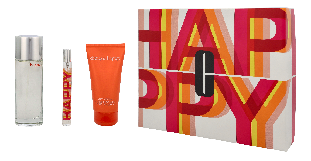 Clinique Happy For Women Gavesæt 135 ml