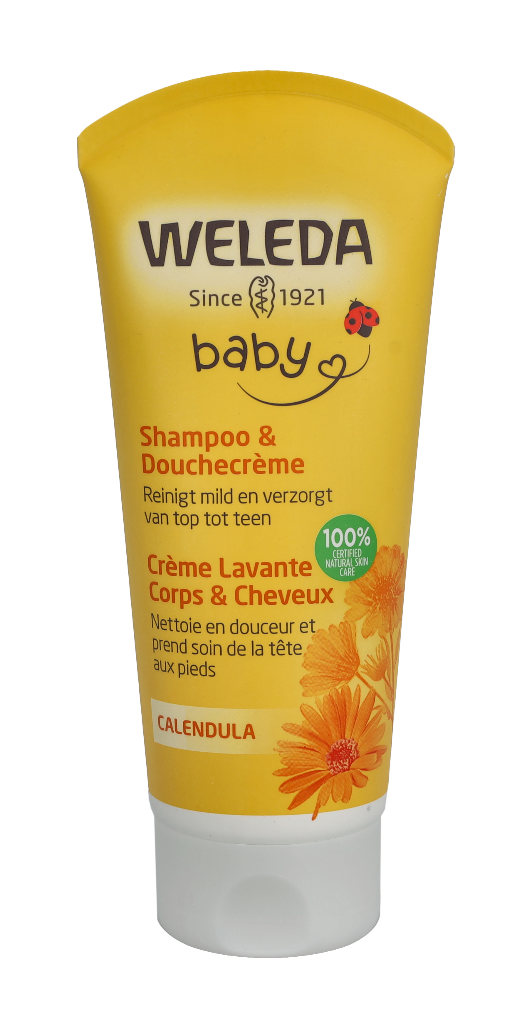 Weleda Baby Calendula Hair- & Body Shampoo 200 ml