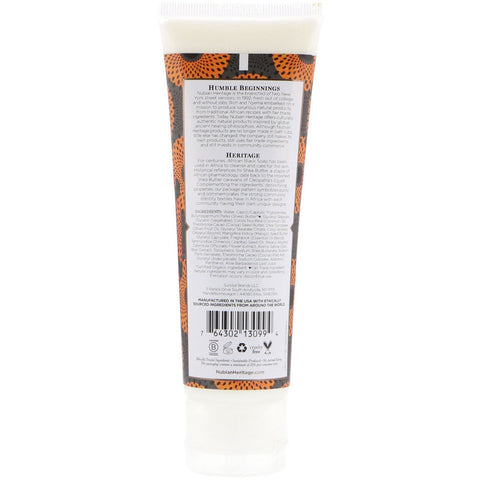 Nubian Heritage, Crema para manos, Jabón negro africano, 4 fl oz (118 ml)