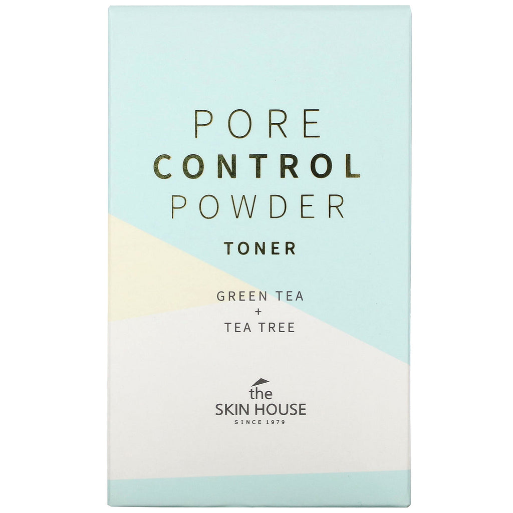 The Skin House, Pore Control Powder Toner, Green Tea + Tea Tree, 130 ml