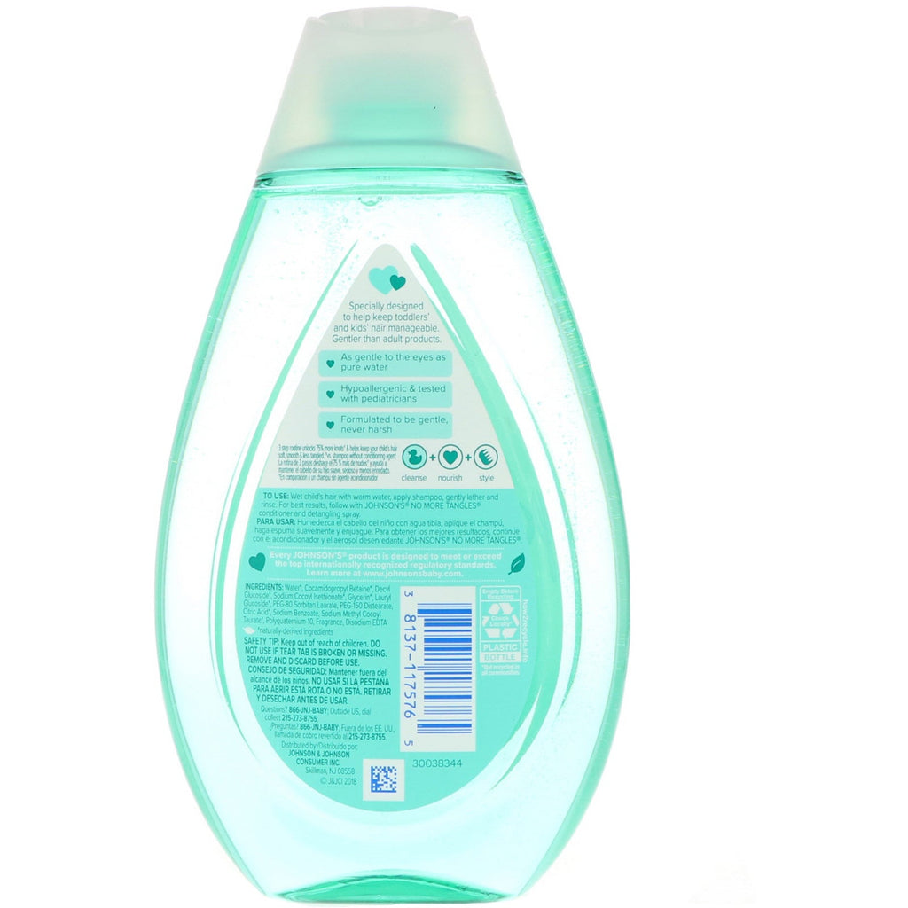 Johnson & Johnson, No More Tangles, Shampoo, 13.6 fl oz (400 ml)