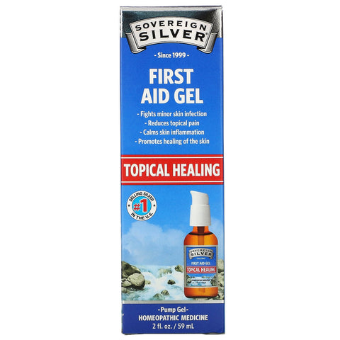 Sovereign Silver, Gel de primeros auxilios, 2 fl oz (59 ml)