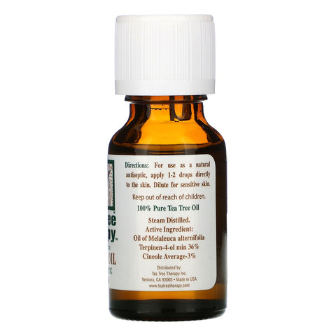 Tea Tree Therapy, Tea Tree Oil, 0,5 fl oz (15 ml)