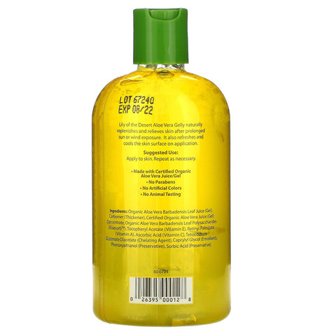 Lirio del desierto, 99 % gel de aloe vera, 12 oz (342 g)