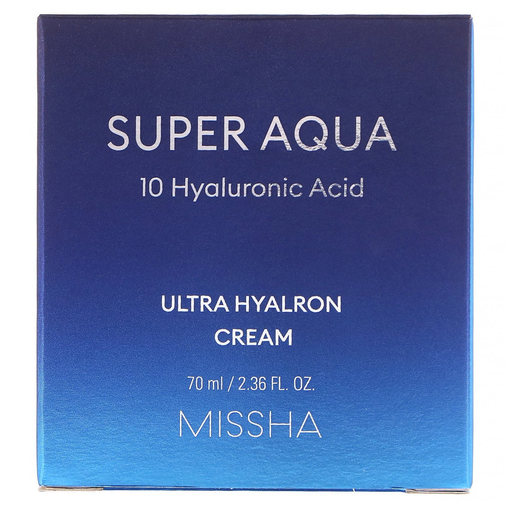 Missha, Super Aqua, Crema Ultra Hyalron, 2,36 fl oz (70 ml)