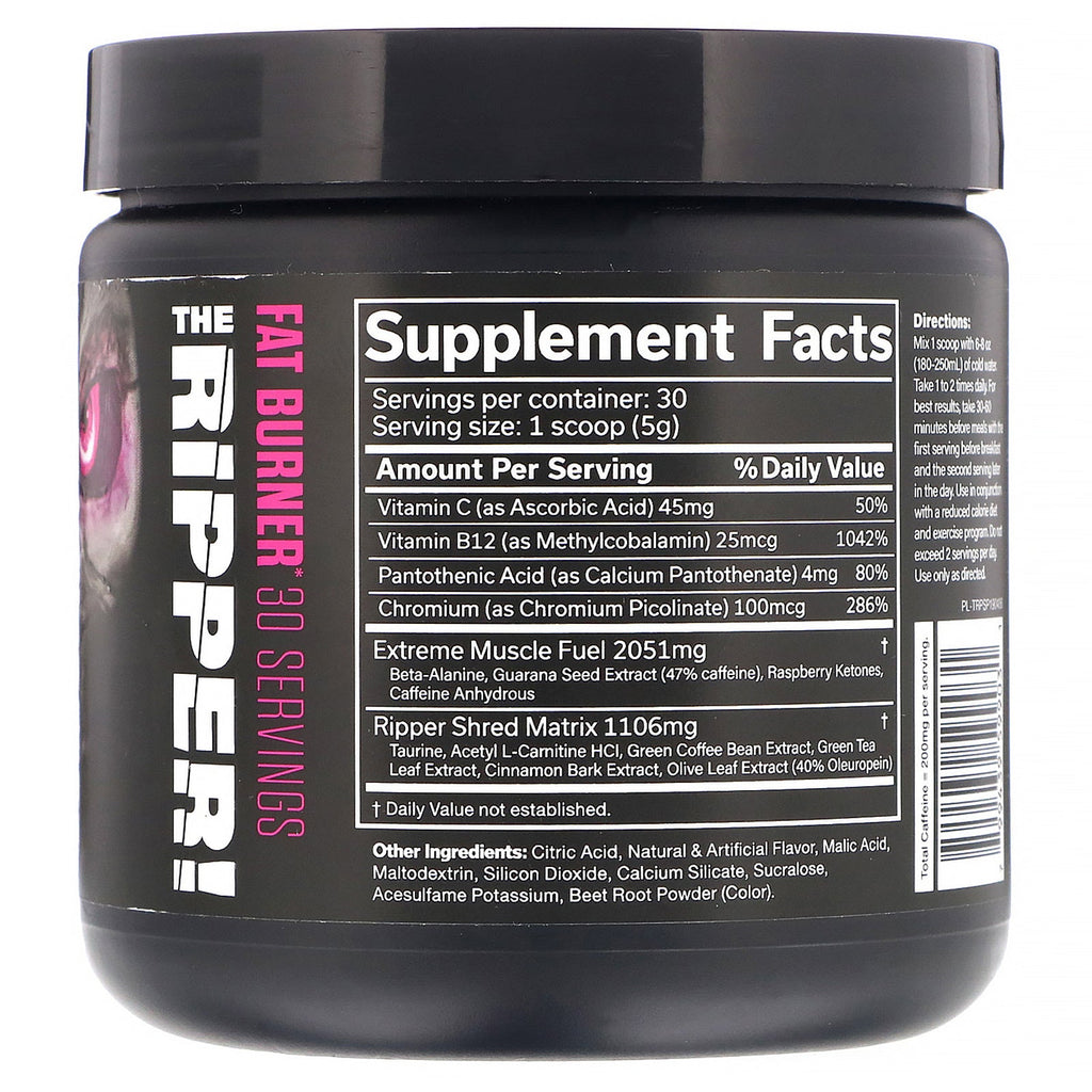 JNX Sports, The Ripper, Fat Burner, Pixie Sticks, 5.3 oz (150 g)