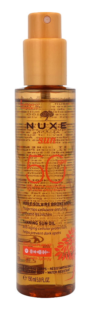 Nuxe Sun Tanning Sun Oil High Protection  SPF50 150 ml