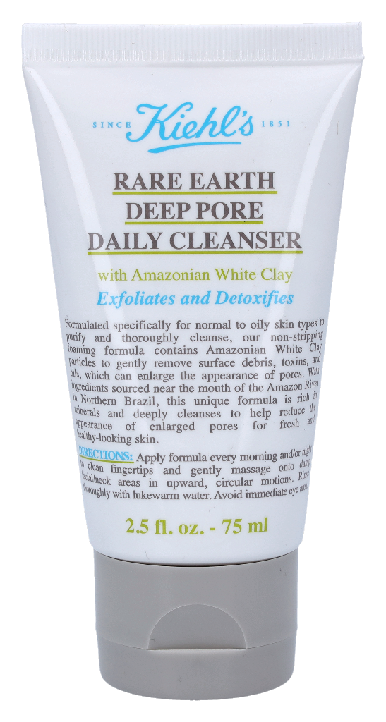 Kiehl's Limpiador Diario de Poros Profundos de Tierras Raras 75 ml