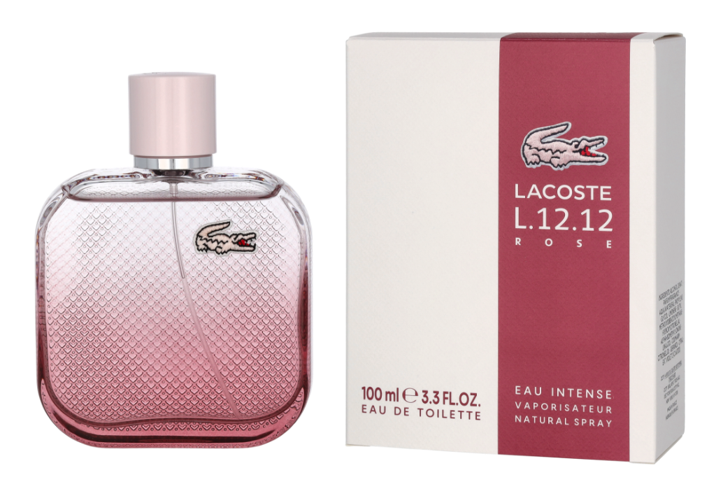 Lacoste L.12.12 Rose Eau Intenso Edt Spray 100 ml