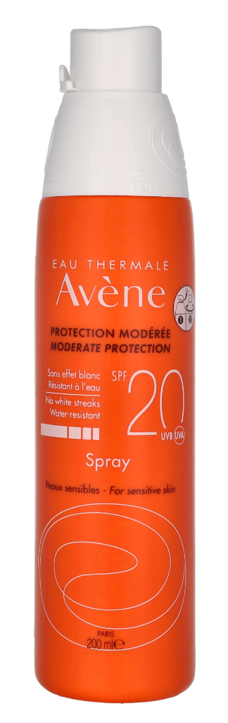 Avene Spray Protección Solar SPF20 200 ml