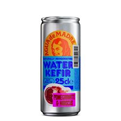 Agua De Madre Agua de Madre Pomegranate & Hibiscus Water Kefir 250ml Can