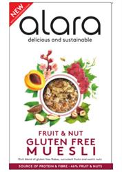Alara Fruit and Nut Gluten Free Muesli 475g