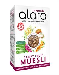 Alara Crispy Fruit Muesli Organic 550g