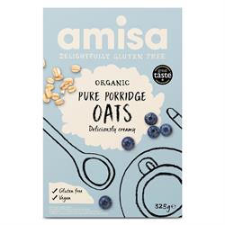 Amisa Organic Gluten Free Porridge Oats 325g