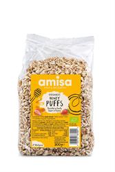 Amisa Amisa Organic Spelt honey Puffs with Honey 200g