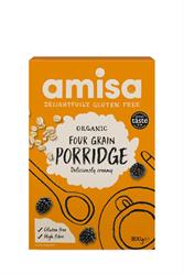 Amisa Amisa Organic Gluten Free Four Grain Porridge 300g