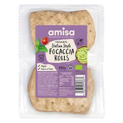 Amisa Classic Italian Style Gluten Free Bread Rolls 220g