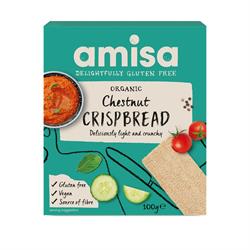 Amisa Amisa Crispbread - Chestnut Organic 100g